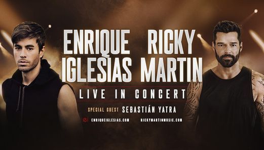 Enrique Iglesias Ricky Martin 2021 American Airlines Center Dallas Tx September 12 2021