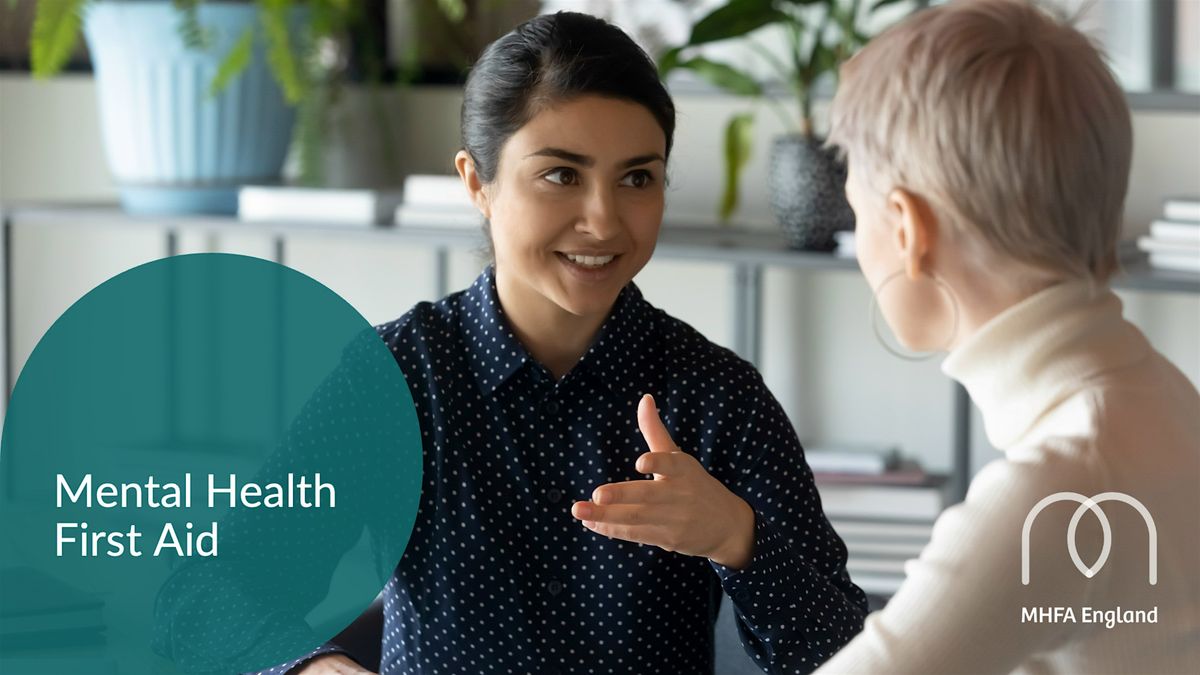 Mental Health First Aid (MHFA) | Farringdon London | 27-28 May 2026