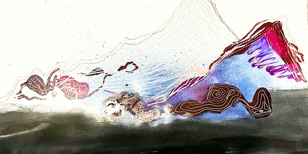 Workshop | Mystical Abstract Landscape w\/ Acrylic Paint