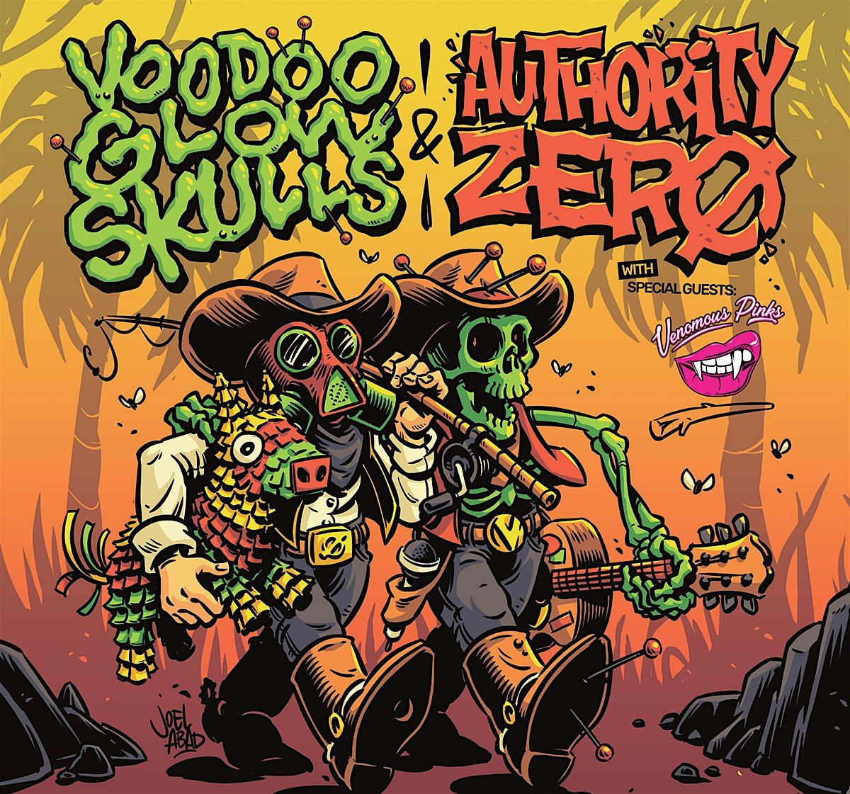 Authority Zero | Voodoo Glow Skulls | Venomous Pinks