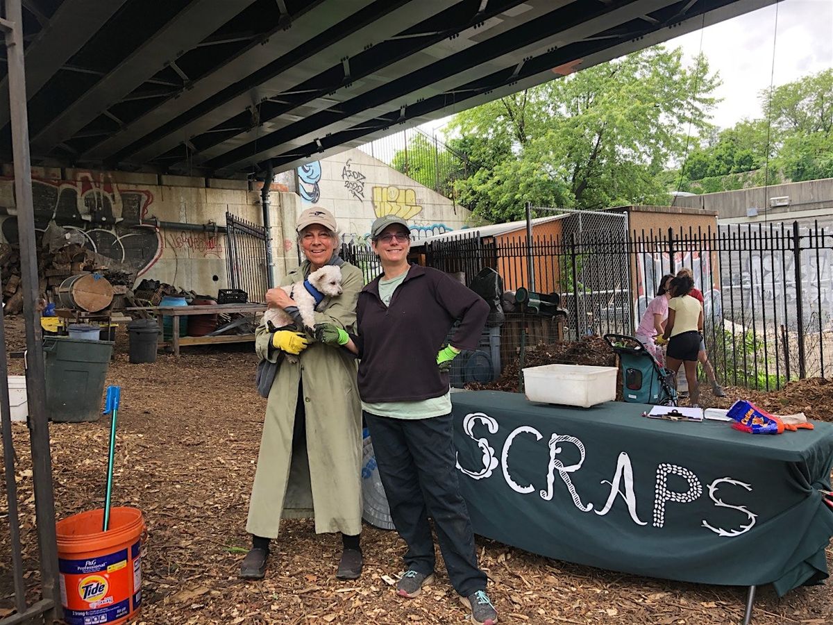 Compost Volunteer Day With JH Scraps & Big Reuse!