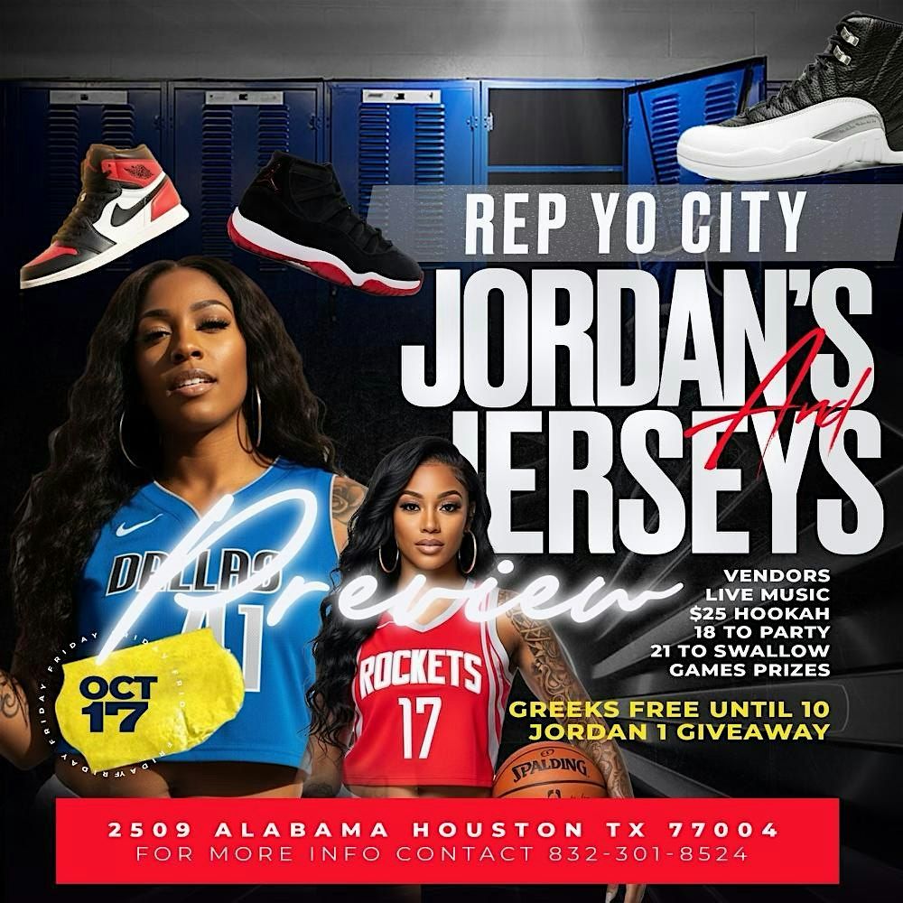Jordan\u2019s & Jerseys Party: Rep Yo City