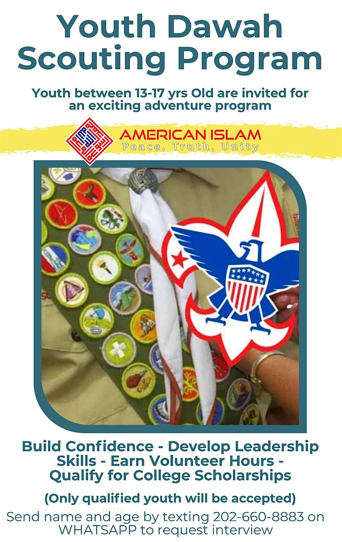 Youth Empowerment Scouting Program at Masjid Al-Malik - Islamic Society ...