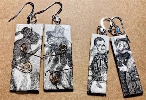 Upcycled Paper Jewelry