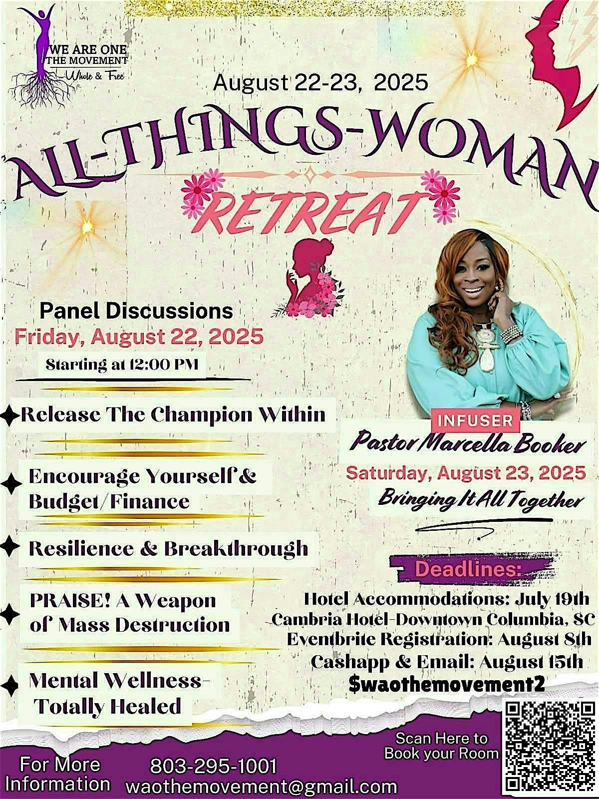 "ALL THINGS WOMAN" RETREAT