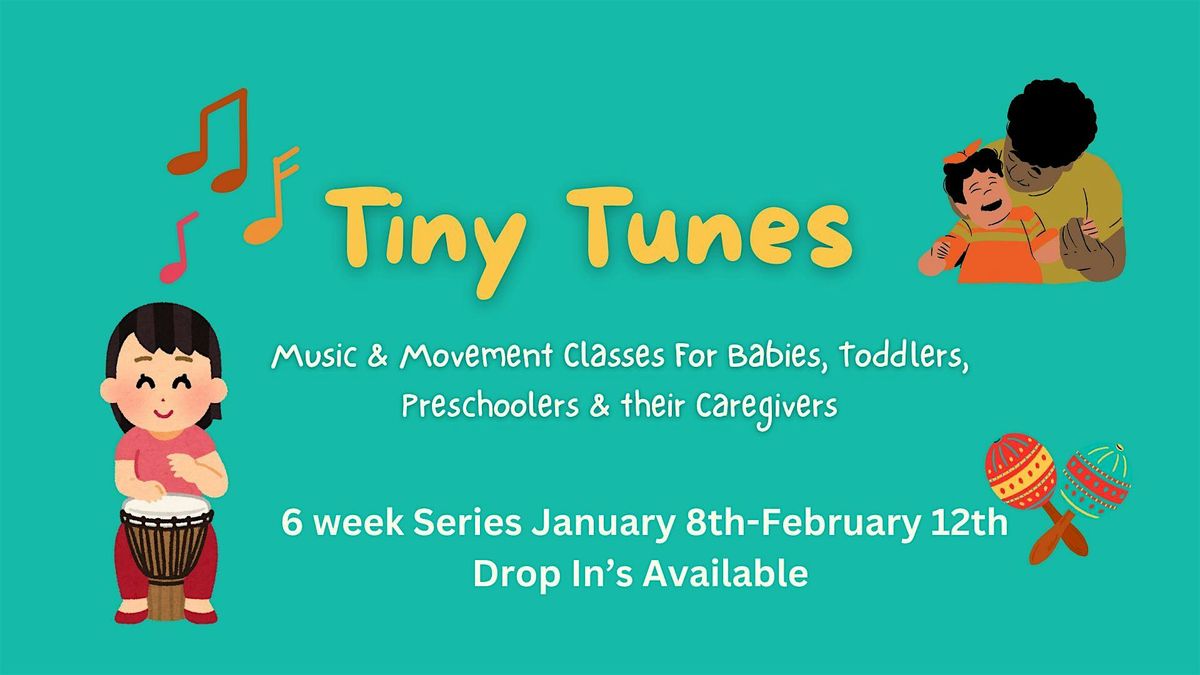 Tiny Tunes Music & Movement Series for Babies, Toddlers, Preschoolers