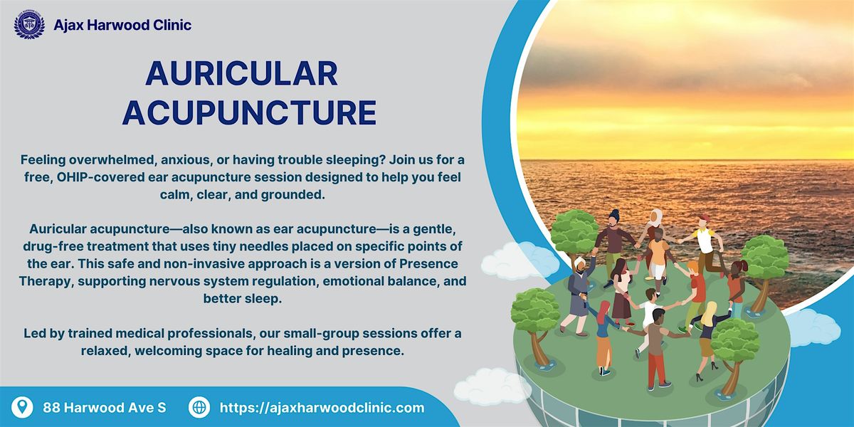 Ajax Harwood Clinic Auricular Acupuncture