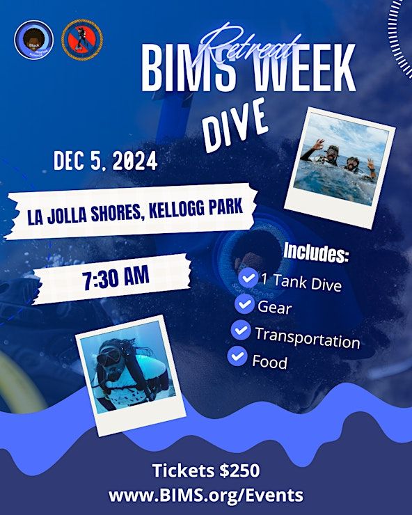 BIMS Week Dive 2024 Kellogg Park, San Diego, CA December 5, 2024