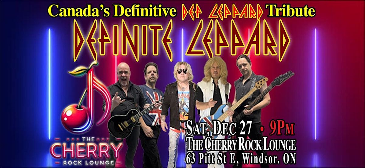 Definite Leppard - Live at The Cherry