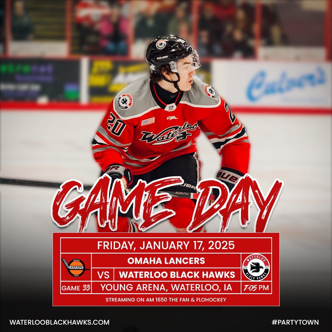 Omaha Lancers vs. Waterloo Black Hawks