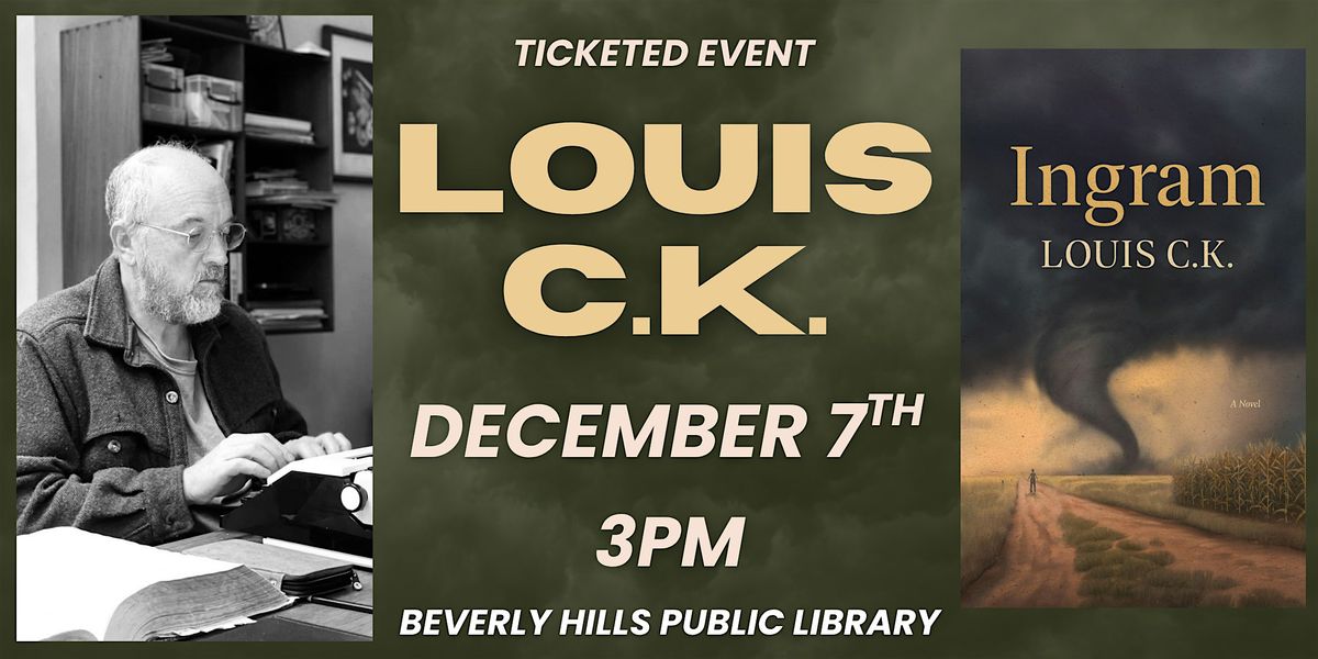 Louis C.K. discusses and signs INGRAM