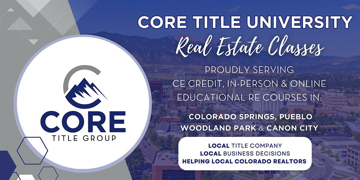 LUNCH & LEARN: Reverse Mortgage Class (2 CE) I PUEBLO