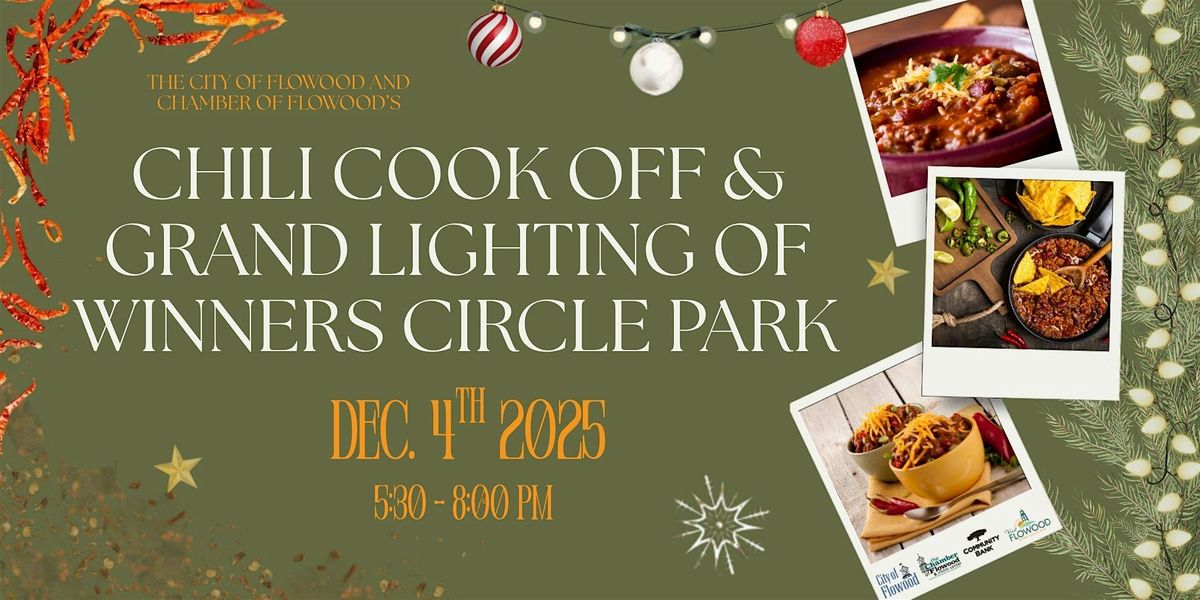 2025 Chili Cook-Off & Grand Lighting of the Park