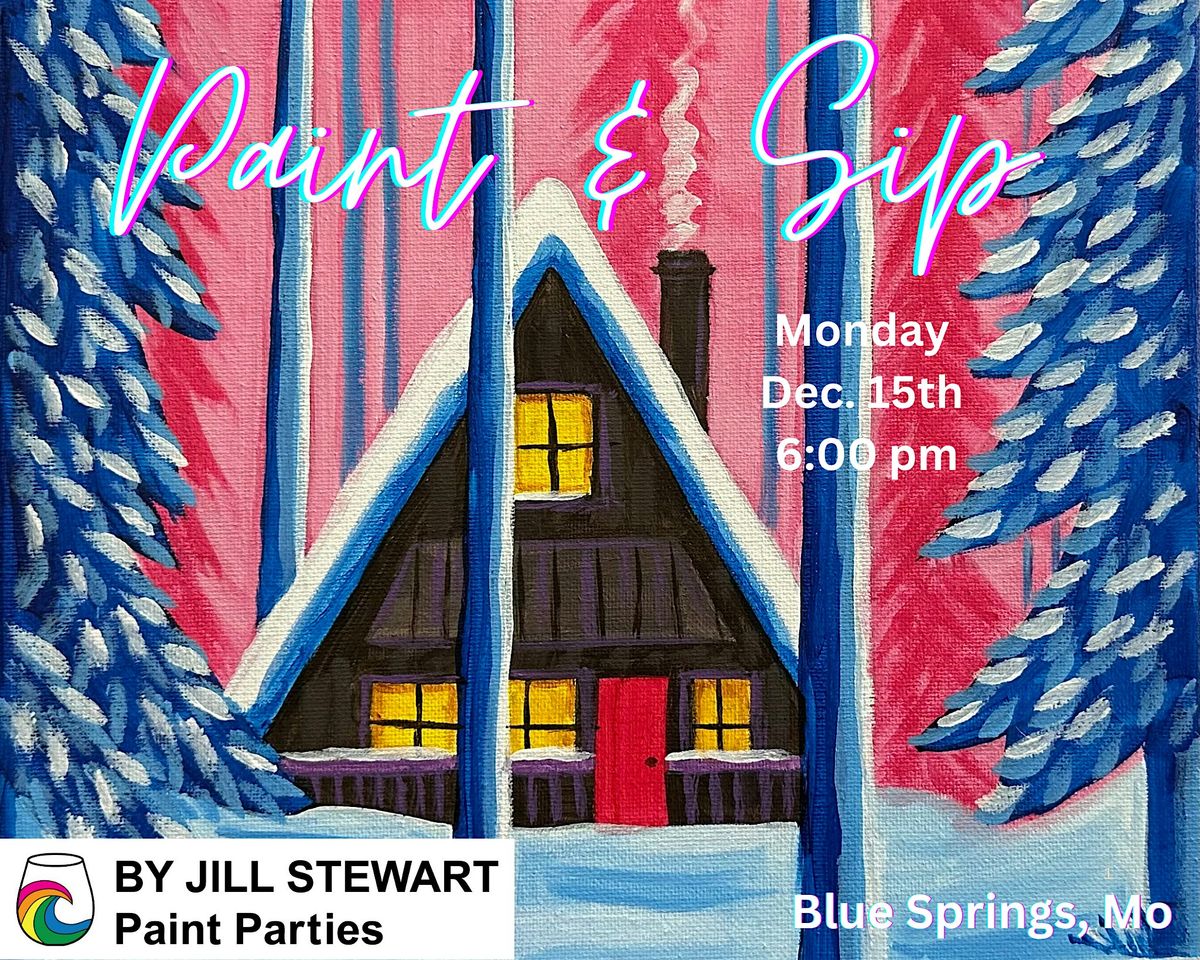 Winter Cottage Paint Party