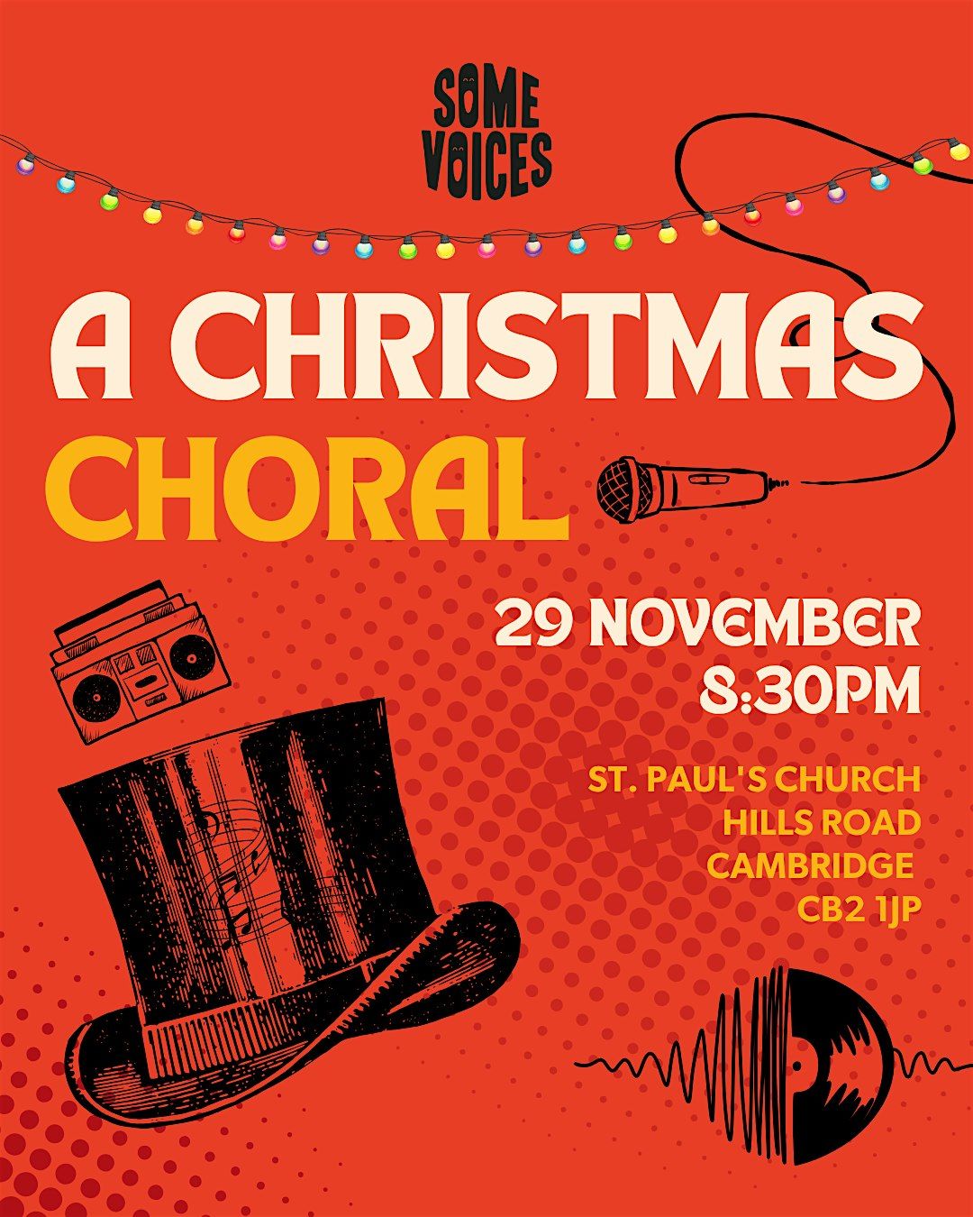 Some Voices presents A Christmas Choral - Cambridge