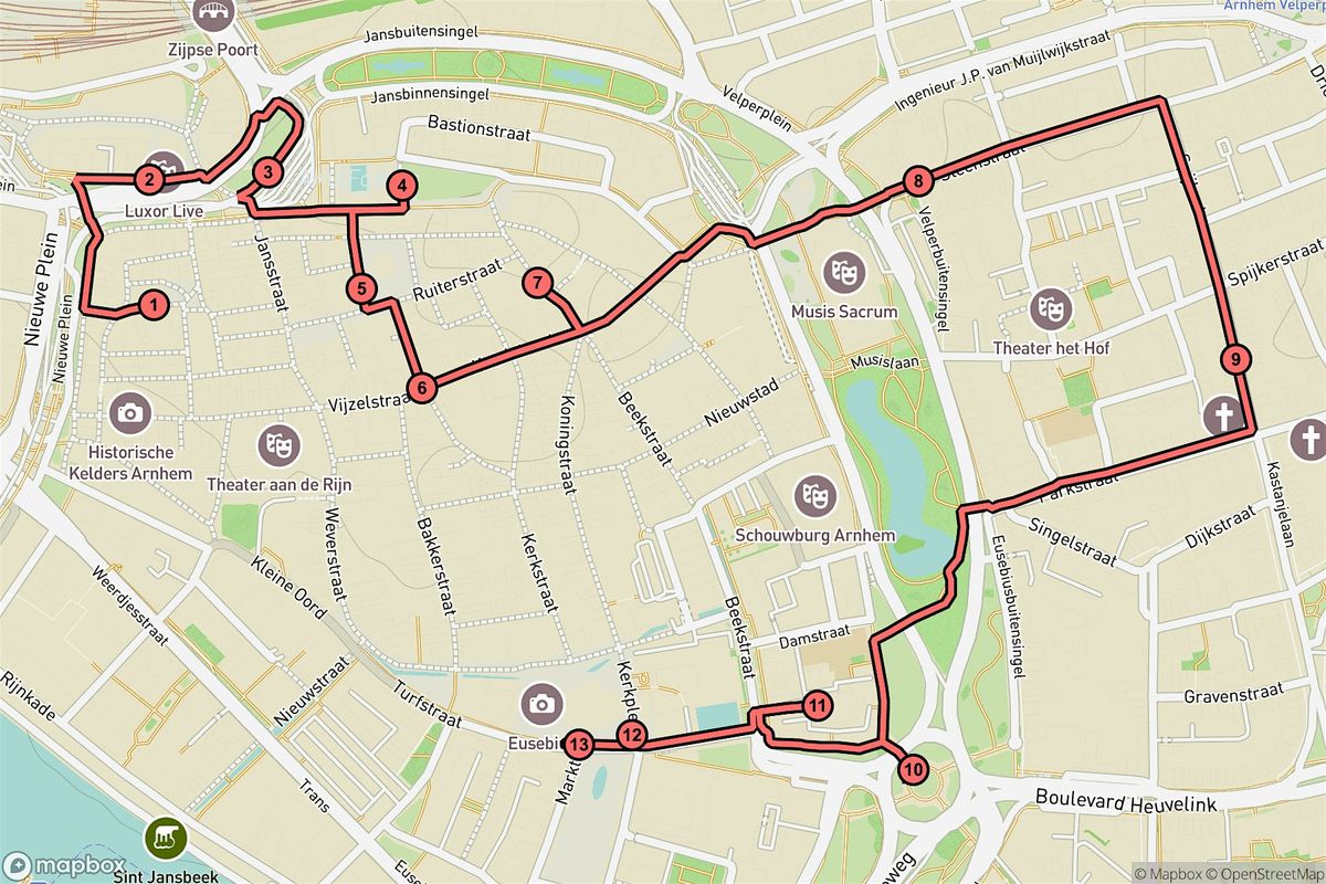 Arnhem Audio Tour: Echoes of Legends from Market to Monuments