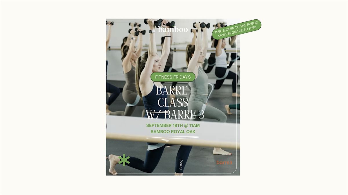 Signature 45 w\/ Barre3