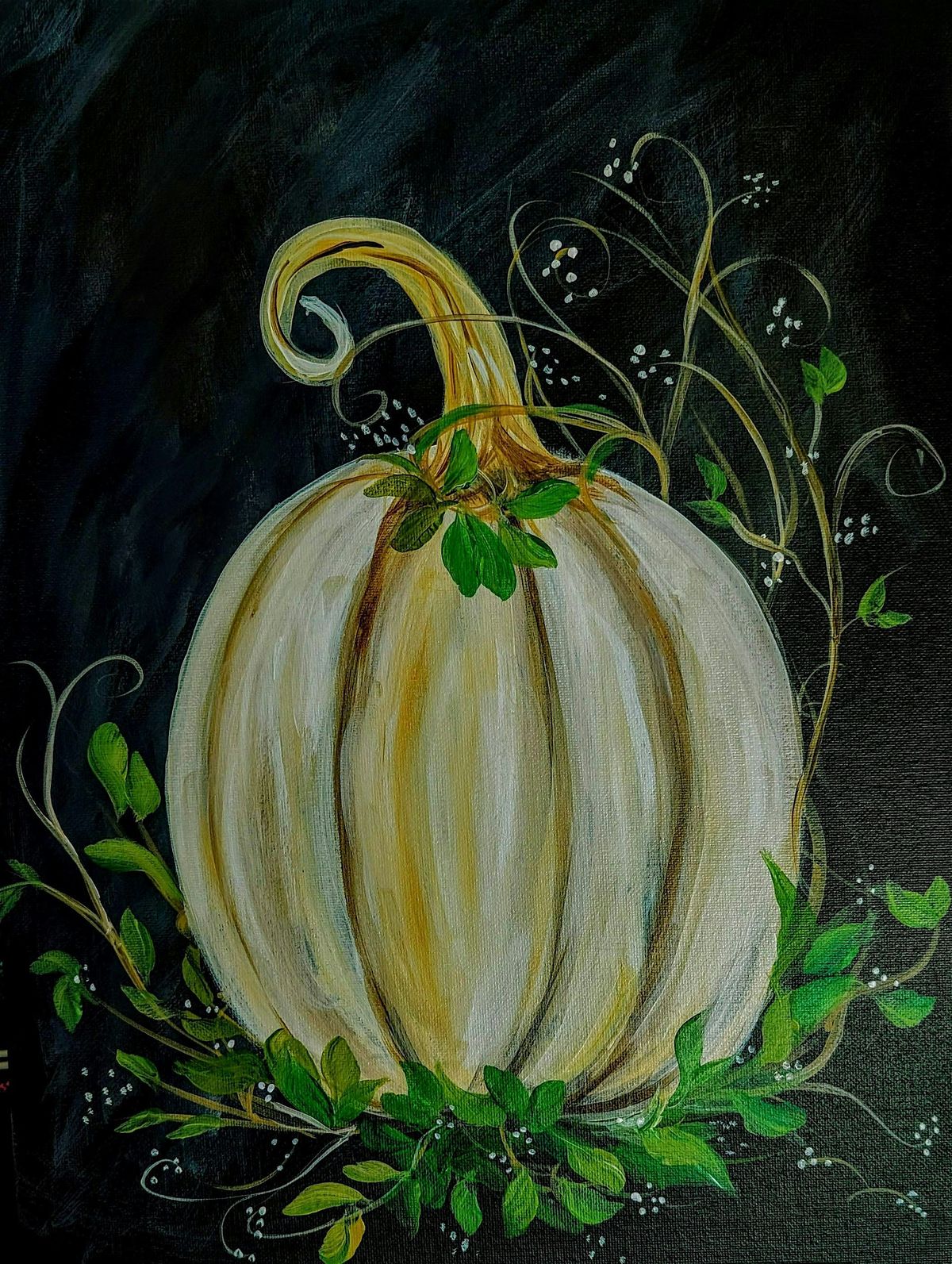 Paint & Sip - Midnight Pumpkin