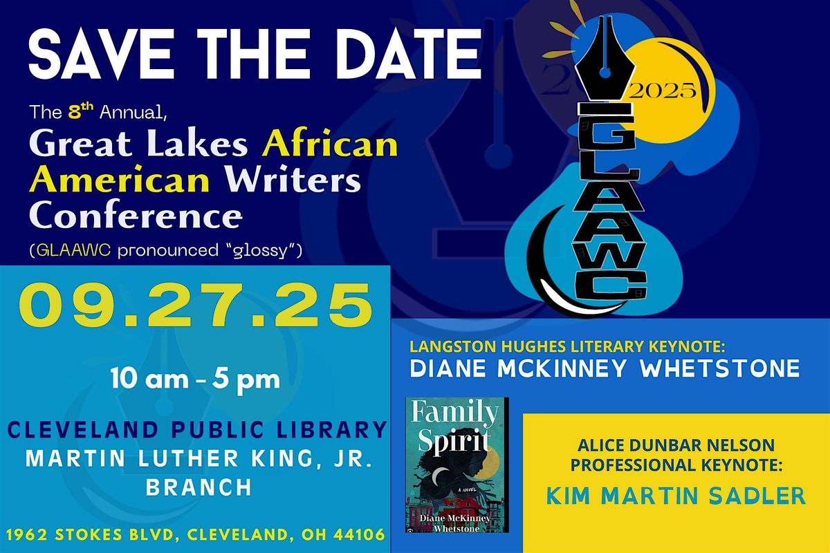 RSVP for the Great Lakes African American Writers Conference in Columbus!