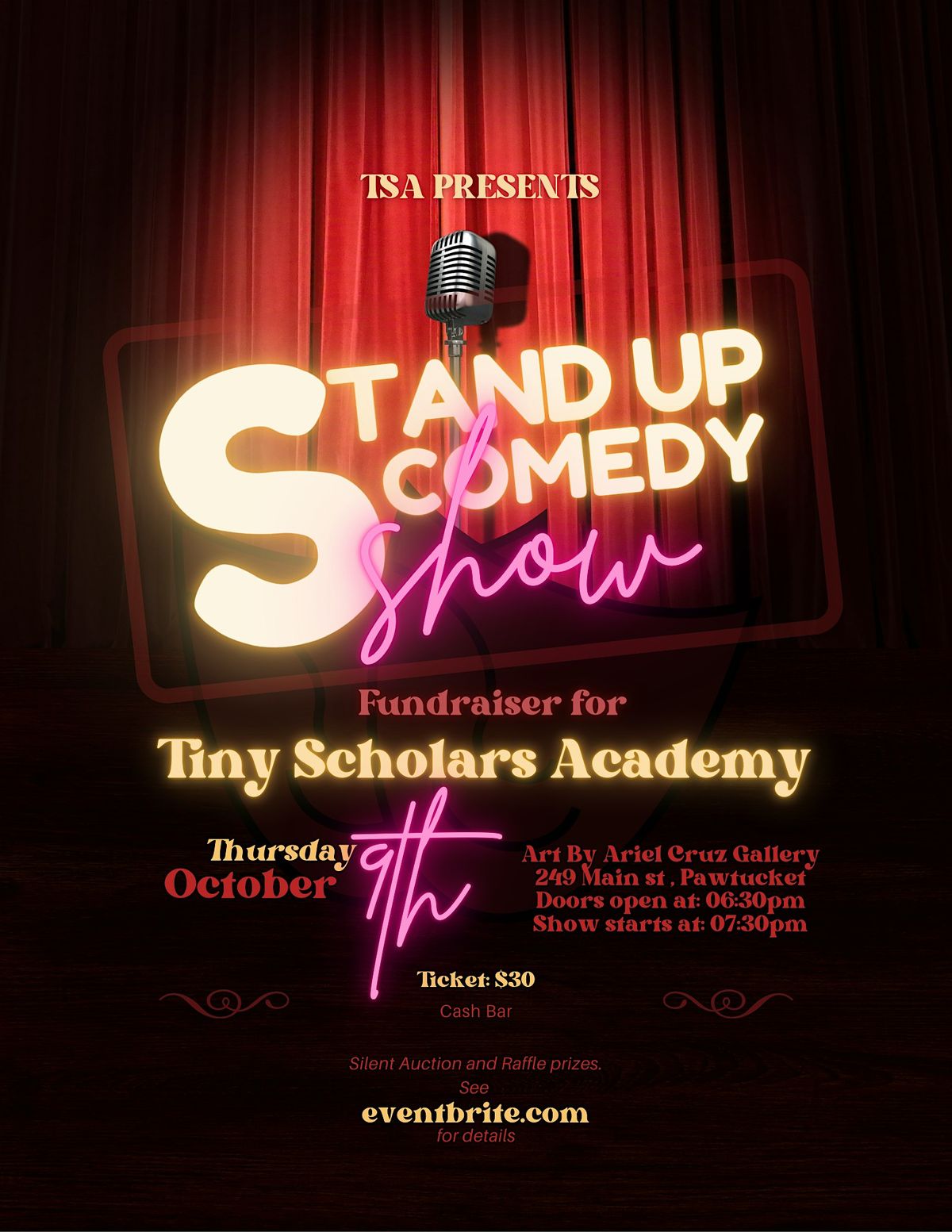 Stand Up Comedy Show Fundraiser