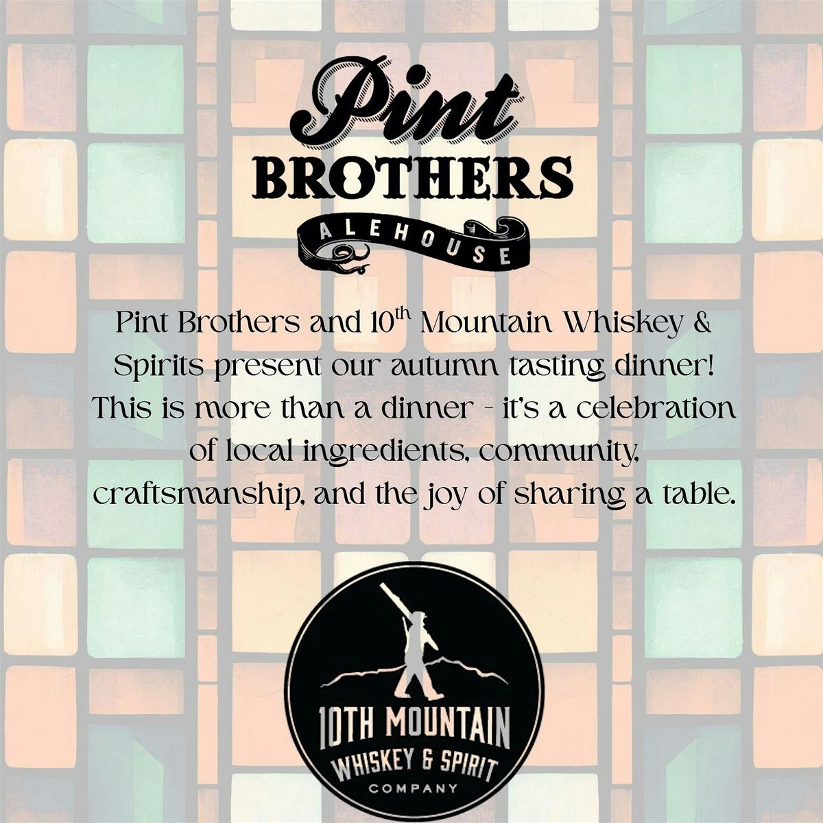 Pint Brothers 10th Mountain Tasting Dinner