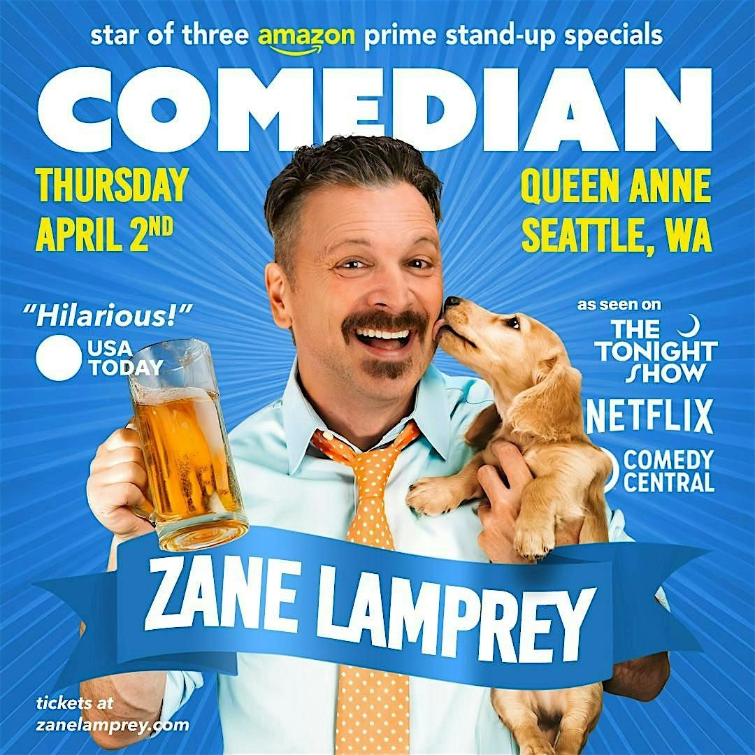 Comedian ZANE LAMPREY in Seattle, WA