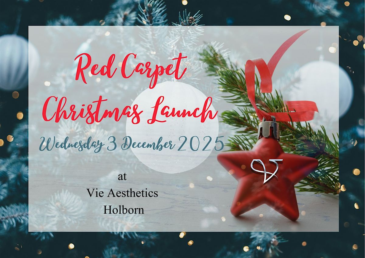 Red Carpet Christmas Launch