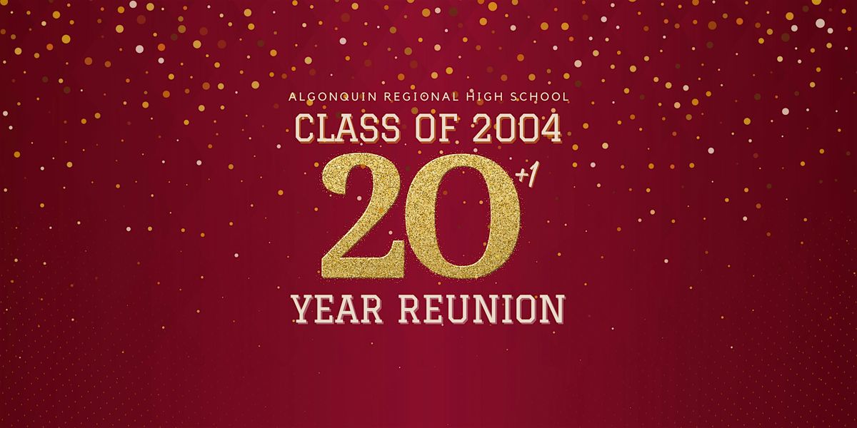 ARHS Class of 2004 - 20 (+1) Year Reunion