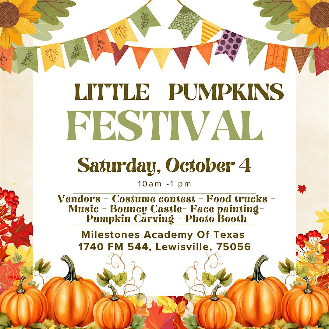 Little Pumpkins Fall Festival