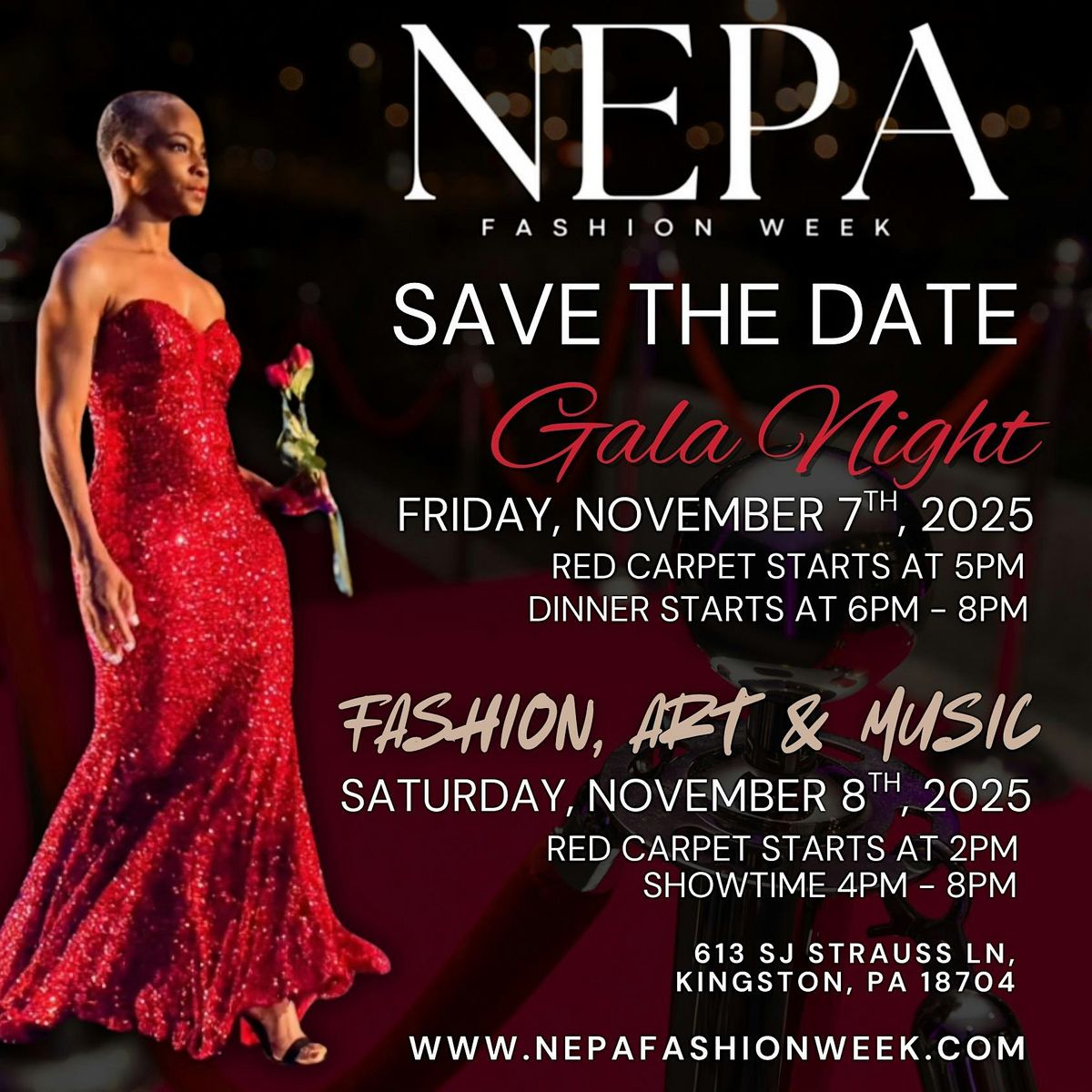 NEPA FASHION WEEK SEASON 3 FASHION+ART+MUSIC