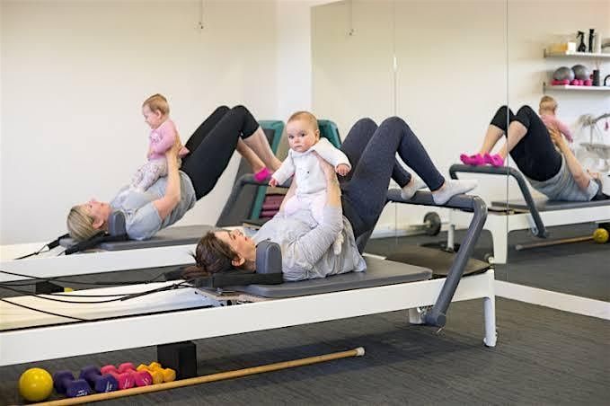 Pilates for mamas + minis, Sponsored by Lucas Reader Realty