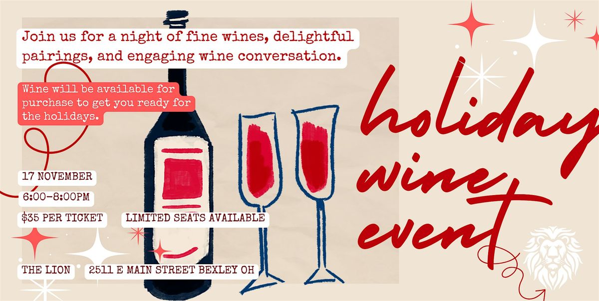 Your Invited to an Evening of Wine & Wonder