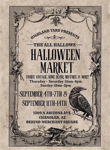 The All Hallows Halloween Market - Highland Yard Vintage