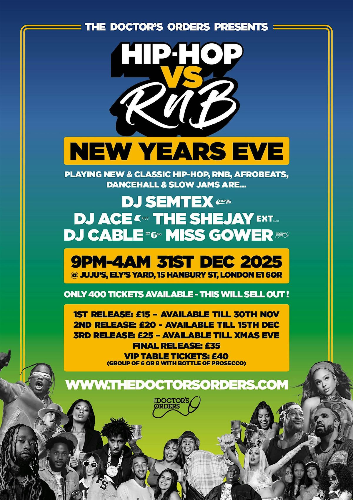 Hip-Hop vs RnB \u2013 New Year\u2019s Eve