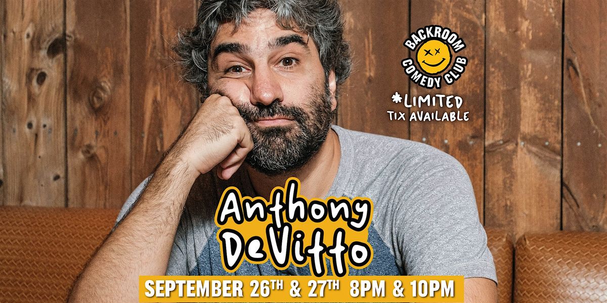 Antonio De Vitto@ Backroom Comedy Club | Limited Run!