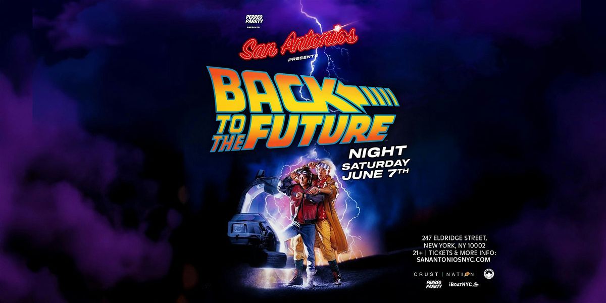 Back to the Future Party at San Antonios NYC - Latin & Reggaeton Classics