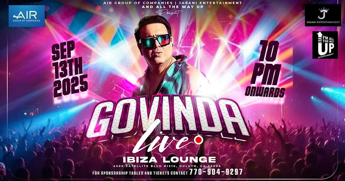 Kisi Disco Mein Jaaye \u2013 Govinda Live at Ibiza\u00a0Lounge\u2728