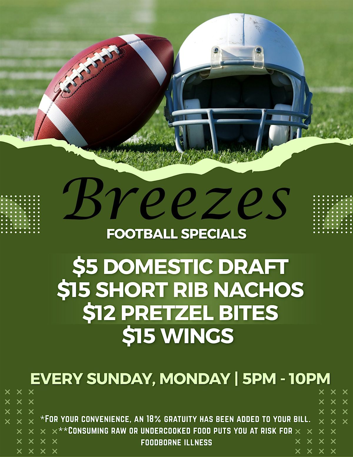 Football watch party