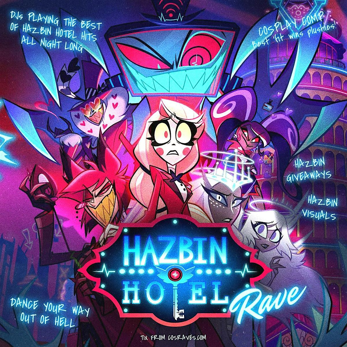HAZBIN HOTEL RAVE MONTREAL