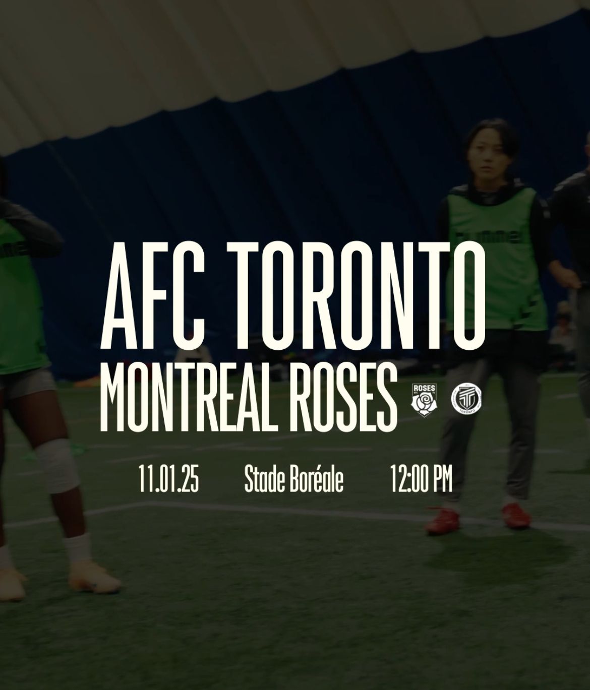 Montr\u00e9al Roses FC at AFC Toronto at York Lions Stadium