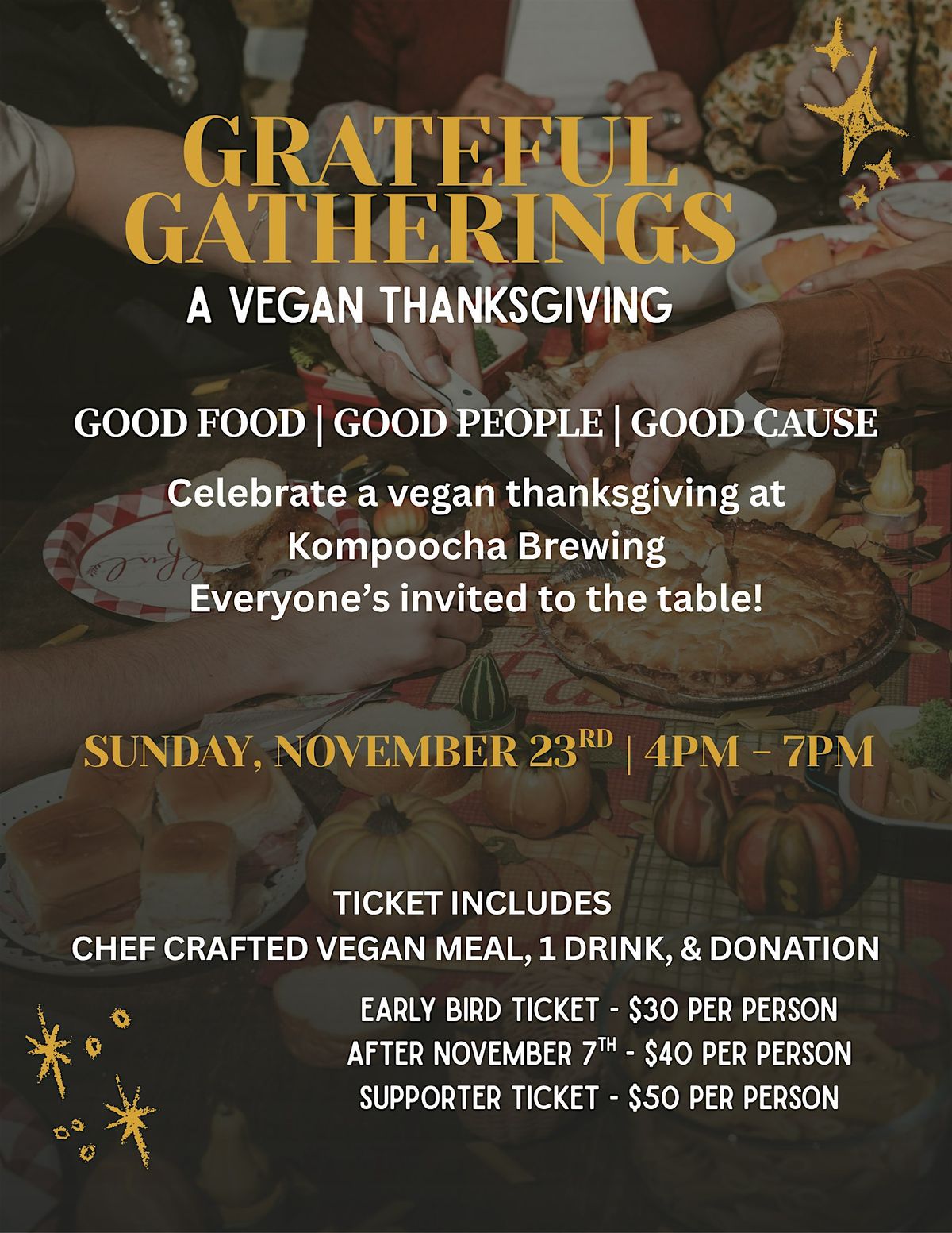 Grateful Gatherings: A Vegan Thanksgiving