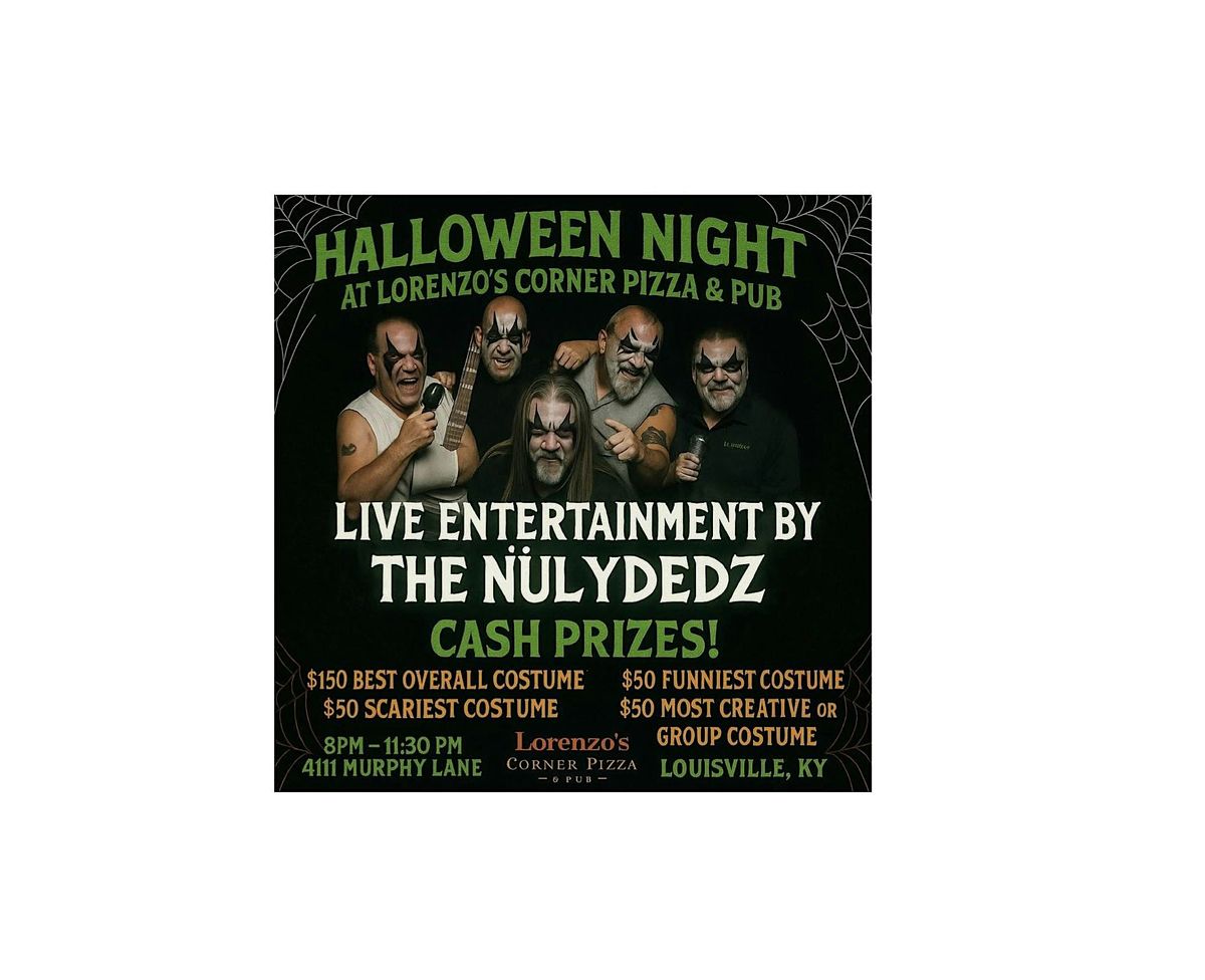 Halloween Night at Lorenzo\u2019s Corner Pizza & Pub \u2013 Louisville, KY