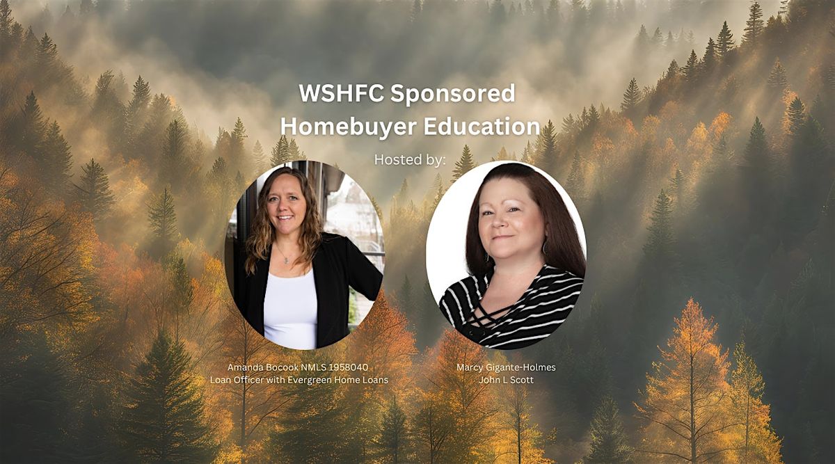 WSHFC Sponsored Homebuyer Education Class 11.2.25