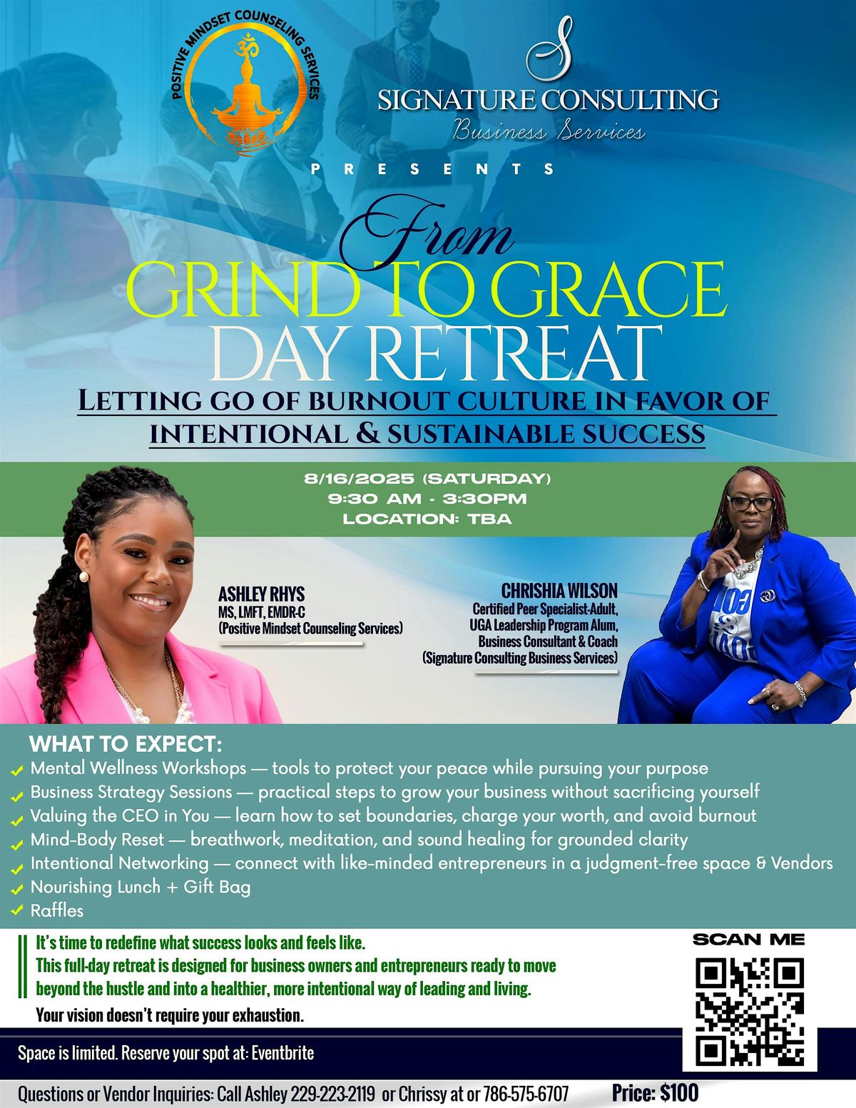 From Grind to Grace: A Day Retreat for Entrepreneurs