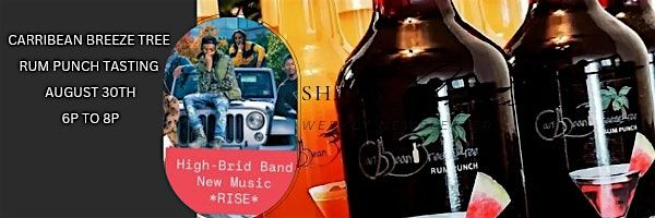 Escape to the Tropics Caribbean Breeze Rum Punch Tasting Event