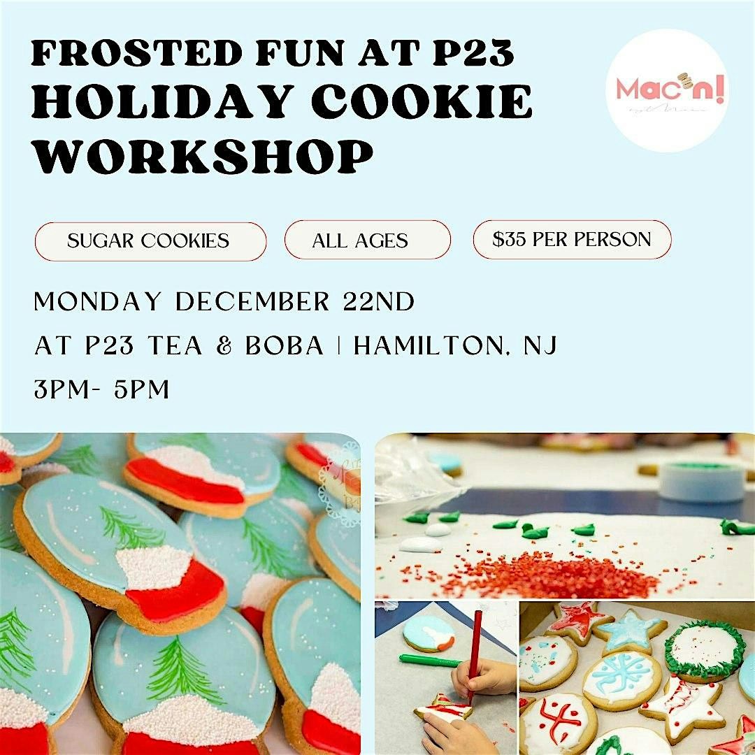 Frosted Fun! A Holiday Cookie Decorating Class