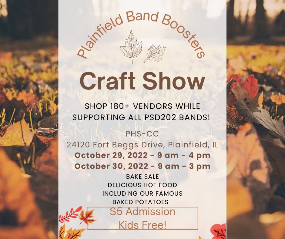 24th Annual Plainfield Craft Show Plainfield Central High School Band