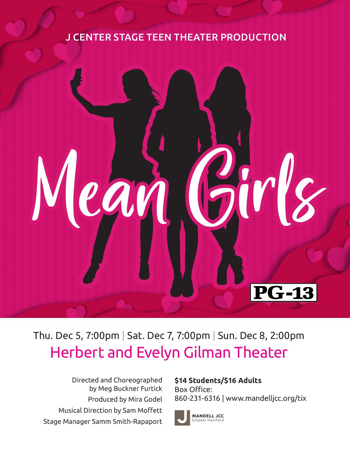 Mean Girls Teen - Teen Edition at Firehouse Center for the Arts