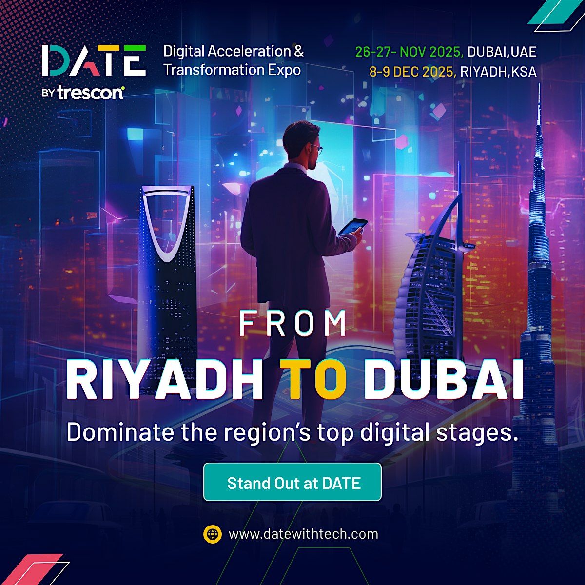 DATE with Tech \u2014 DATE KSA (Digital Acceleration & Transformation Expo)