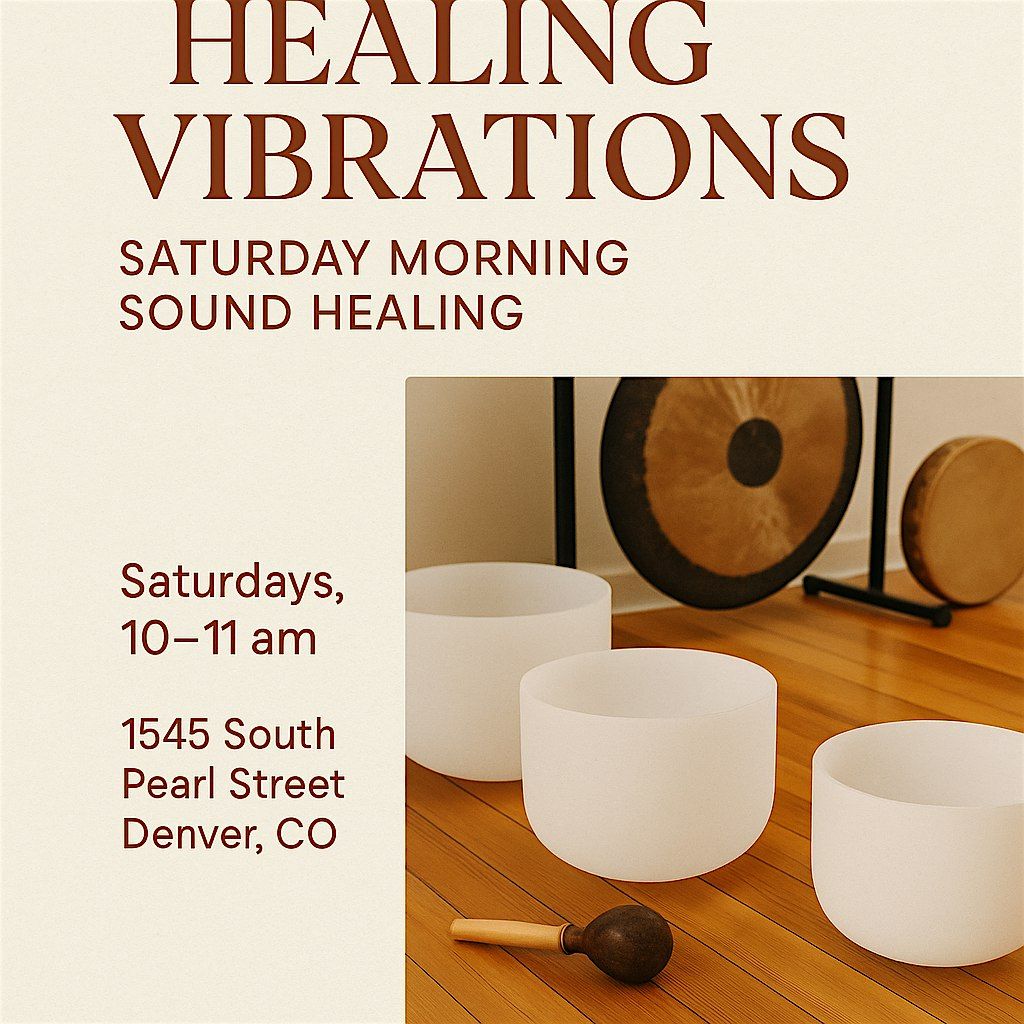 Saturday Morning Sound Bath